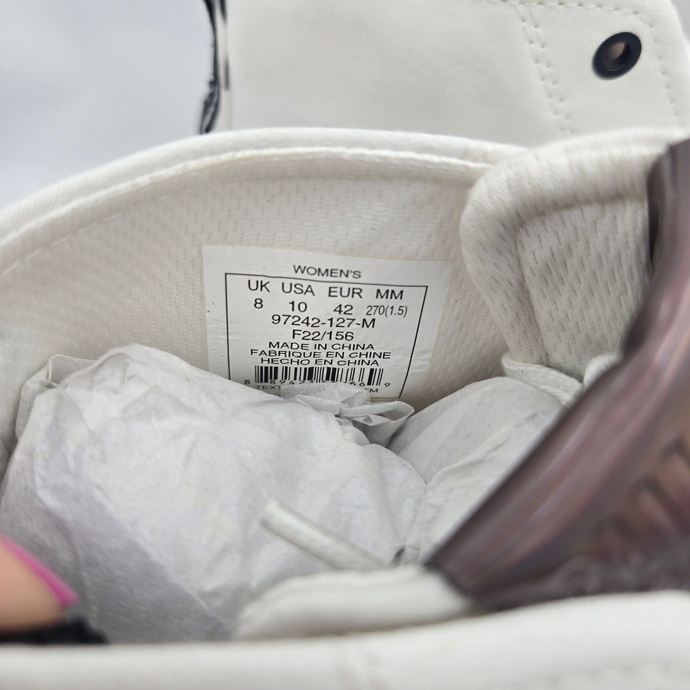 Palladium Revolt Hi TX Platform Boots Women's Size 10 White Marshmallow Canvas - Picture 8 of 8